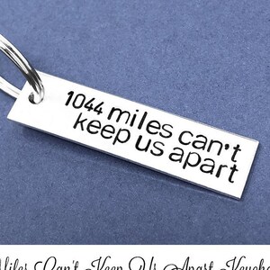 Miles Can't Keep Us Apart Long Distance Relationship Gift Boyfriend ...