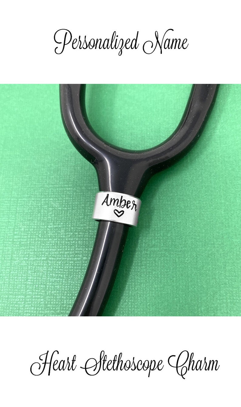 Stethoscope Name Tag Custom Stethoscope Tag Stethoscope Etsy