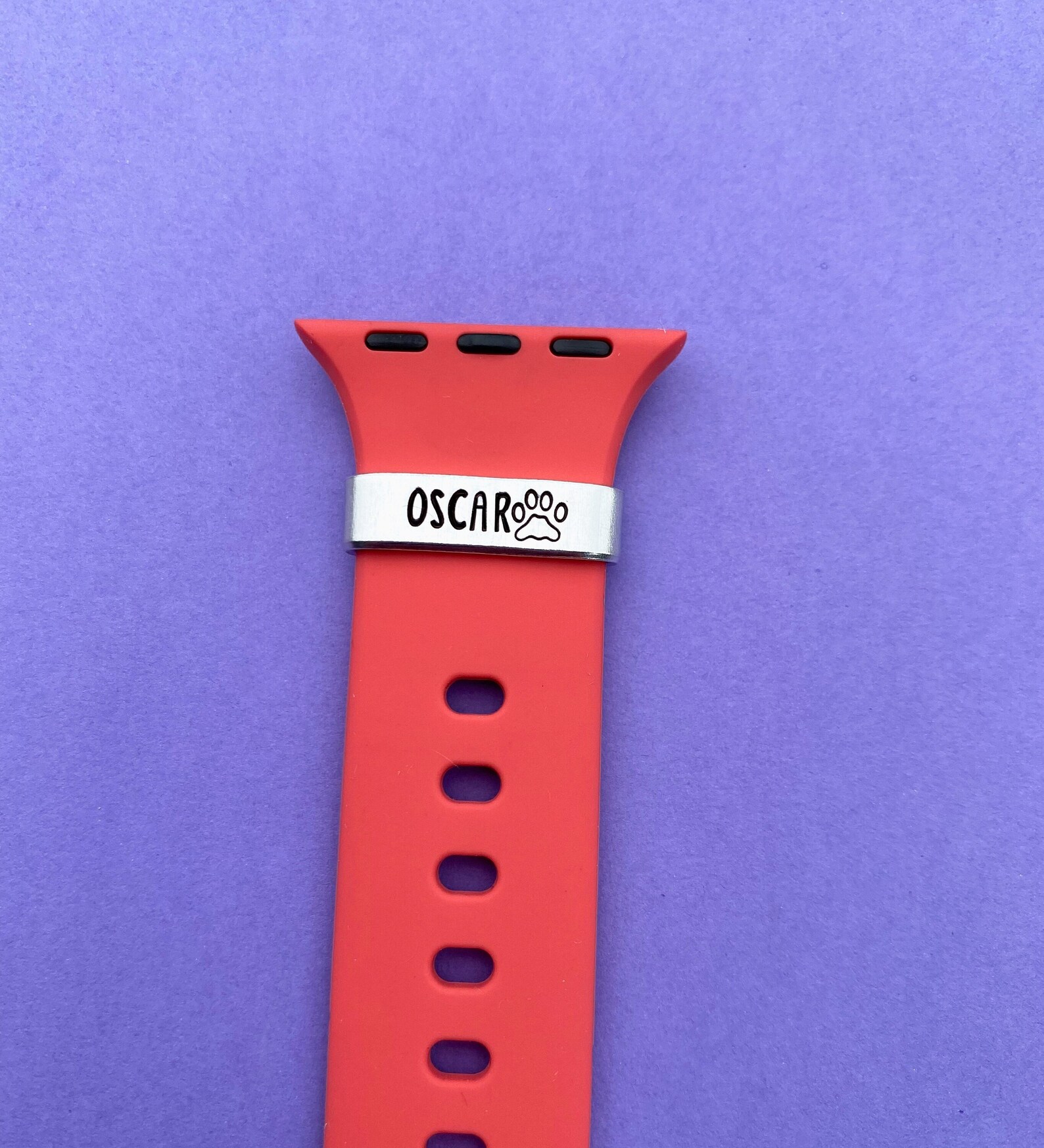 Personalized Name Watch Band Charm Pet Memorial Gift Smart Etsy