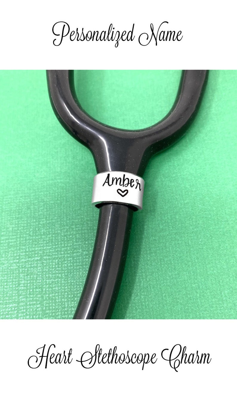 Stethoscope Name Tag Custom Stethoscope Tag Stethoscope Etsy
