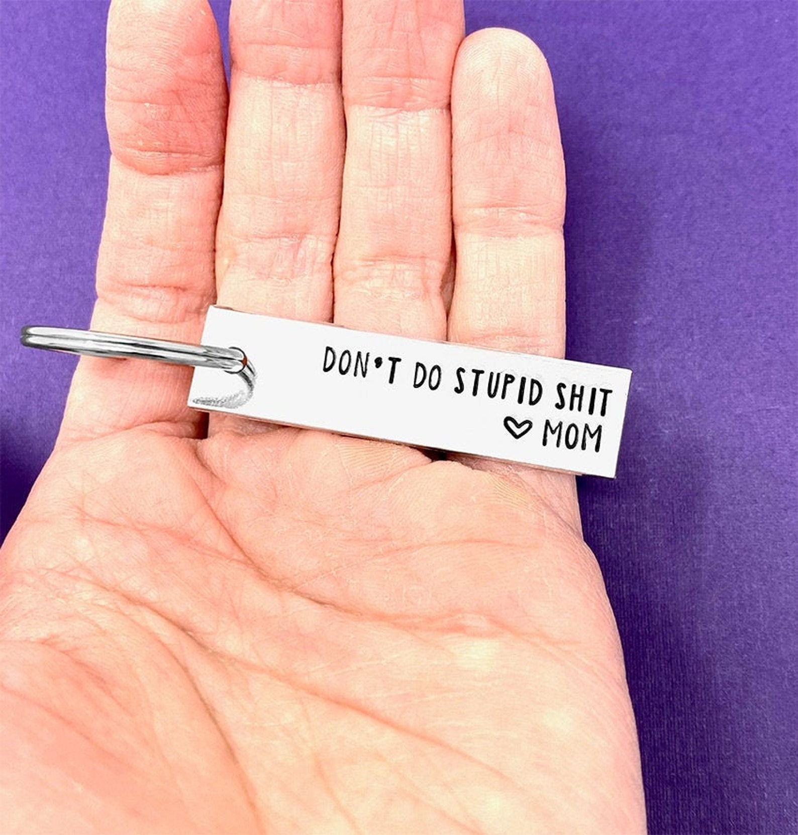 Don't Do Stupid Shit Keychain New Driver Gift Gift for Etsy