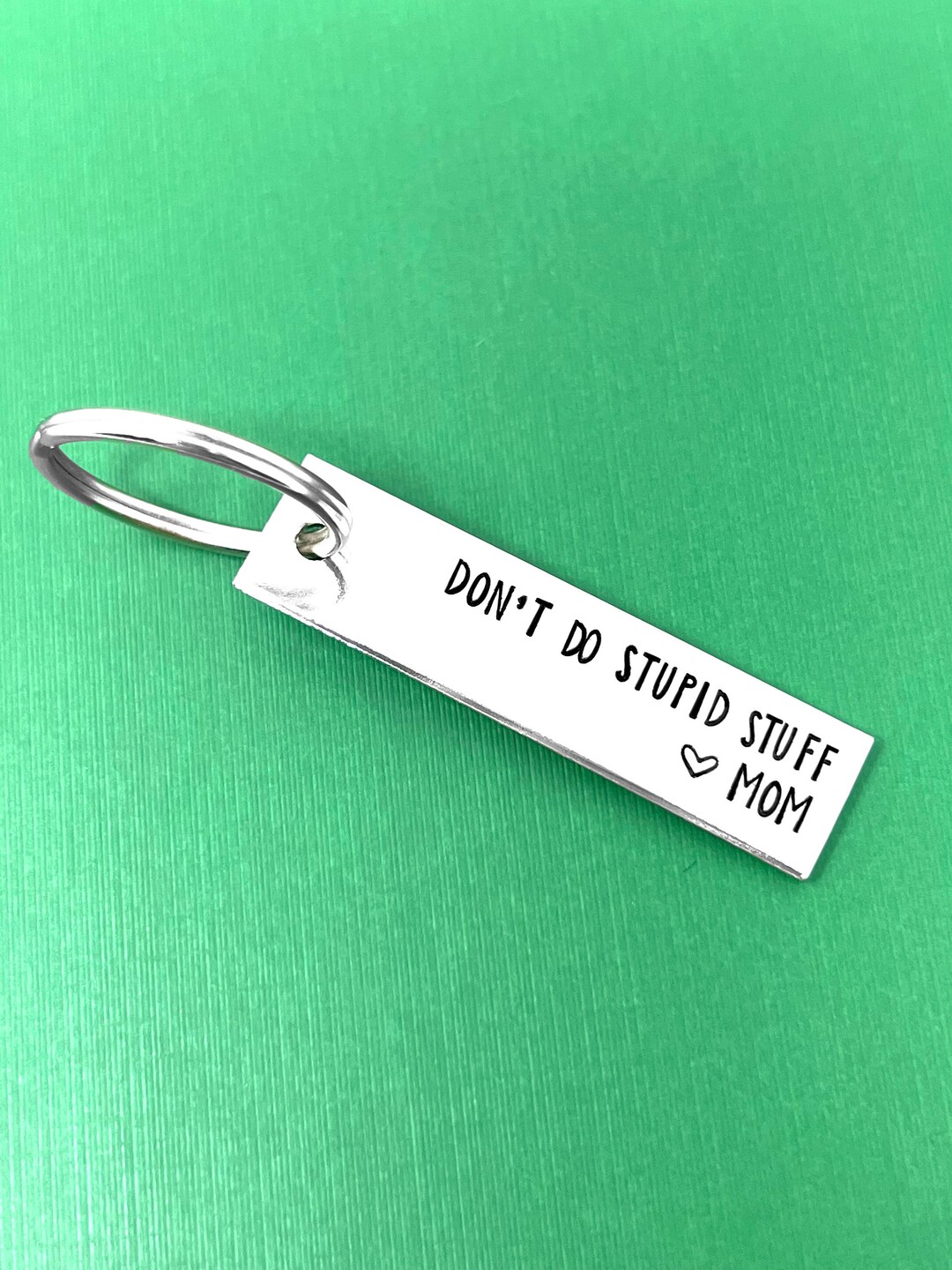 Don't Do Stupid Stuff Keychain New Driver Gift for Son Etsy