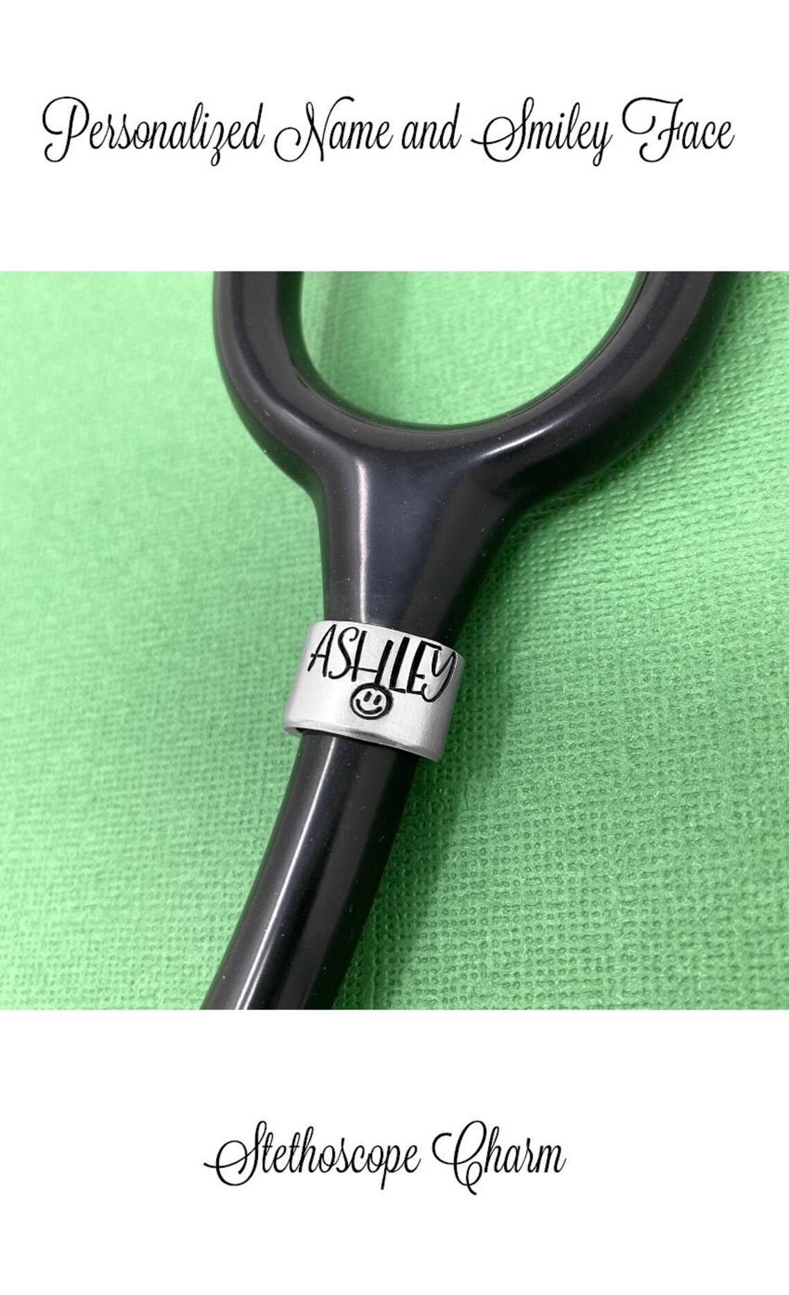 Stethoscope Name Tag Custom Stethoscope Tag Stethoscope Etsy