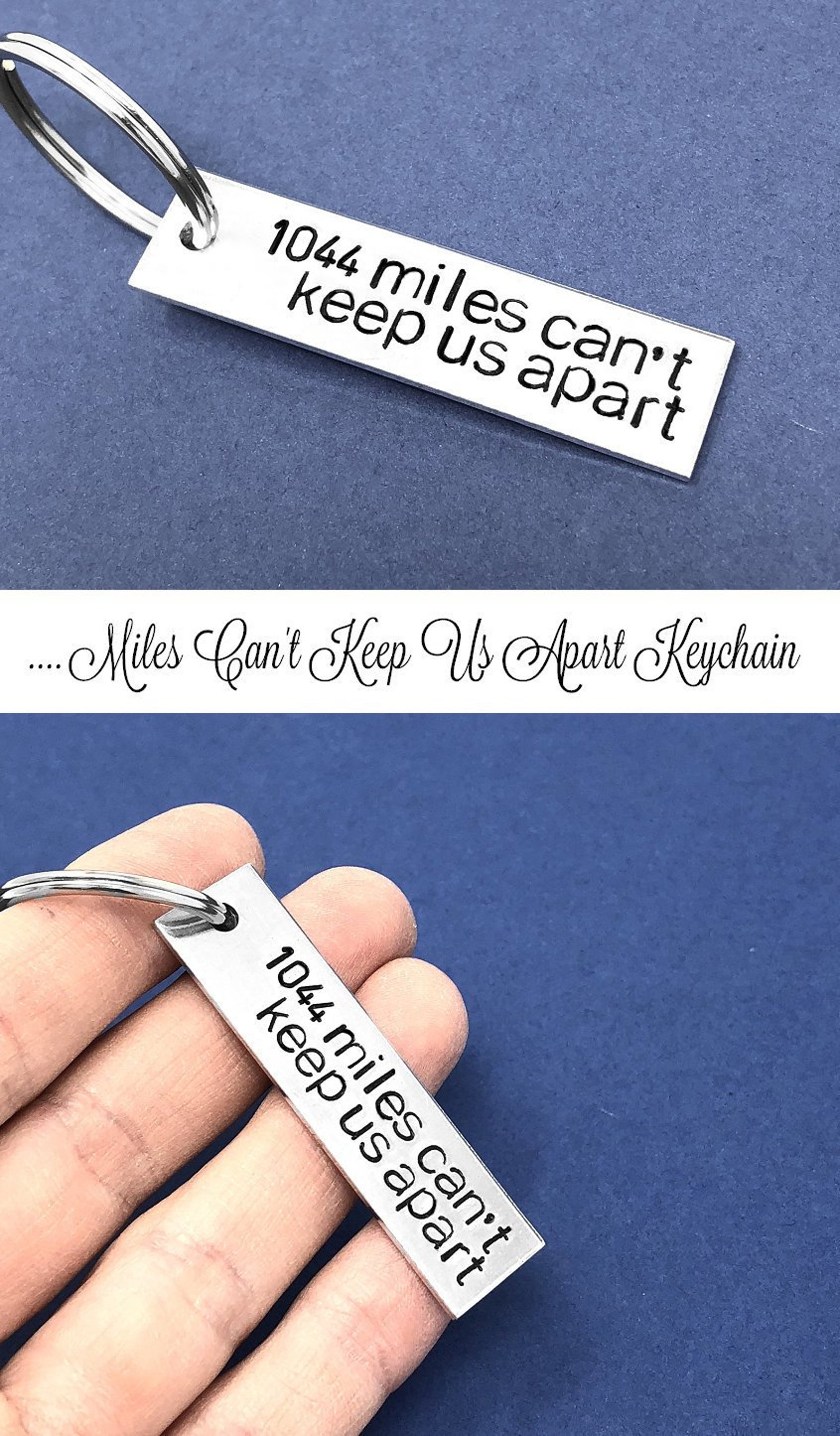 Miles Can't Keep Us Apart Long Distance Relationship Gift | Etsy