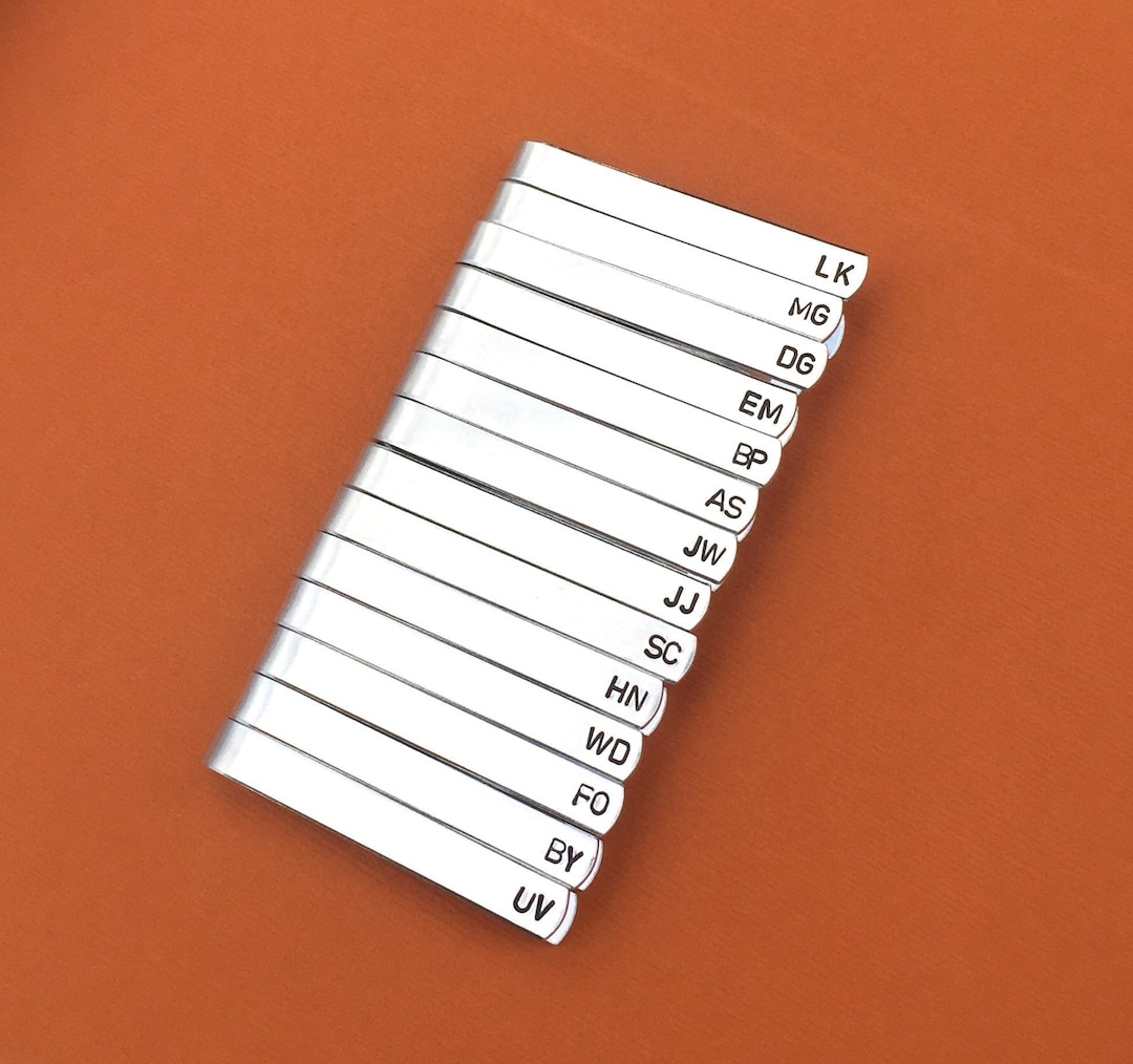 personalised tie with initials
