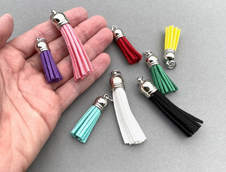 Keychain Add On Tassel For Adding Onto A Keychain Add To Cart With Any Keychain In Our Shop image 1