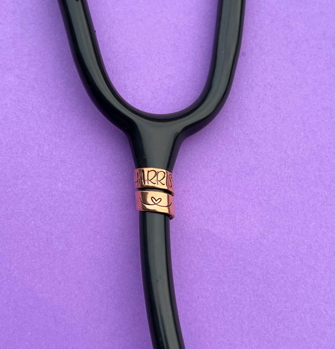 Stethoscope ID Tag Personalized Stethoscope Charm Etsy
