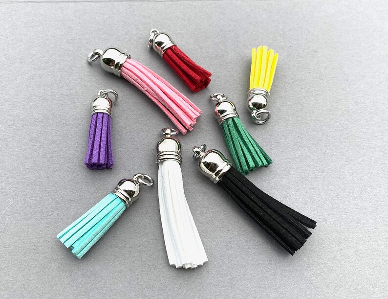 Keychain Add On Tassel For Adding Onto A Keychain Add To Cart With Any Keychain In Our Shop image 2