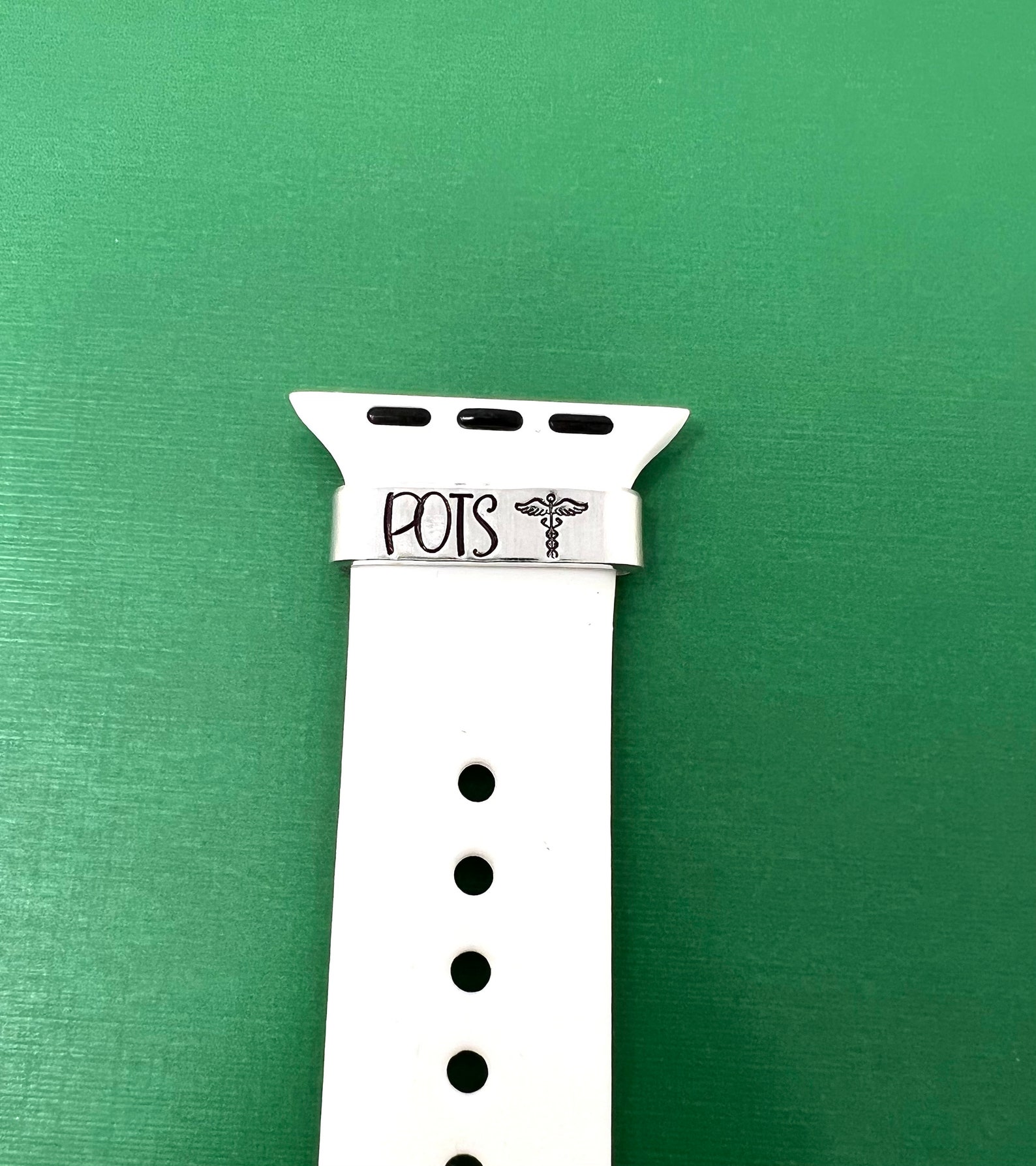 Personalized Medical Alert Watch Band Charm Medical ID Tag Etsy