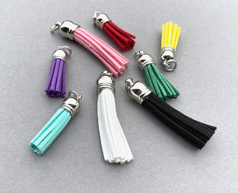 Keychain Add On Tassel For Adding Onto A Keychain Add To Cart With Any Keychain In Our Shop image 4