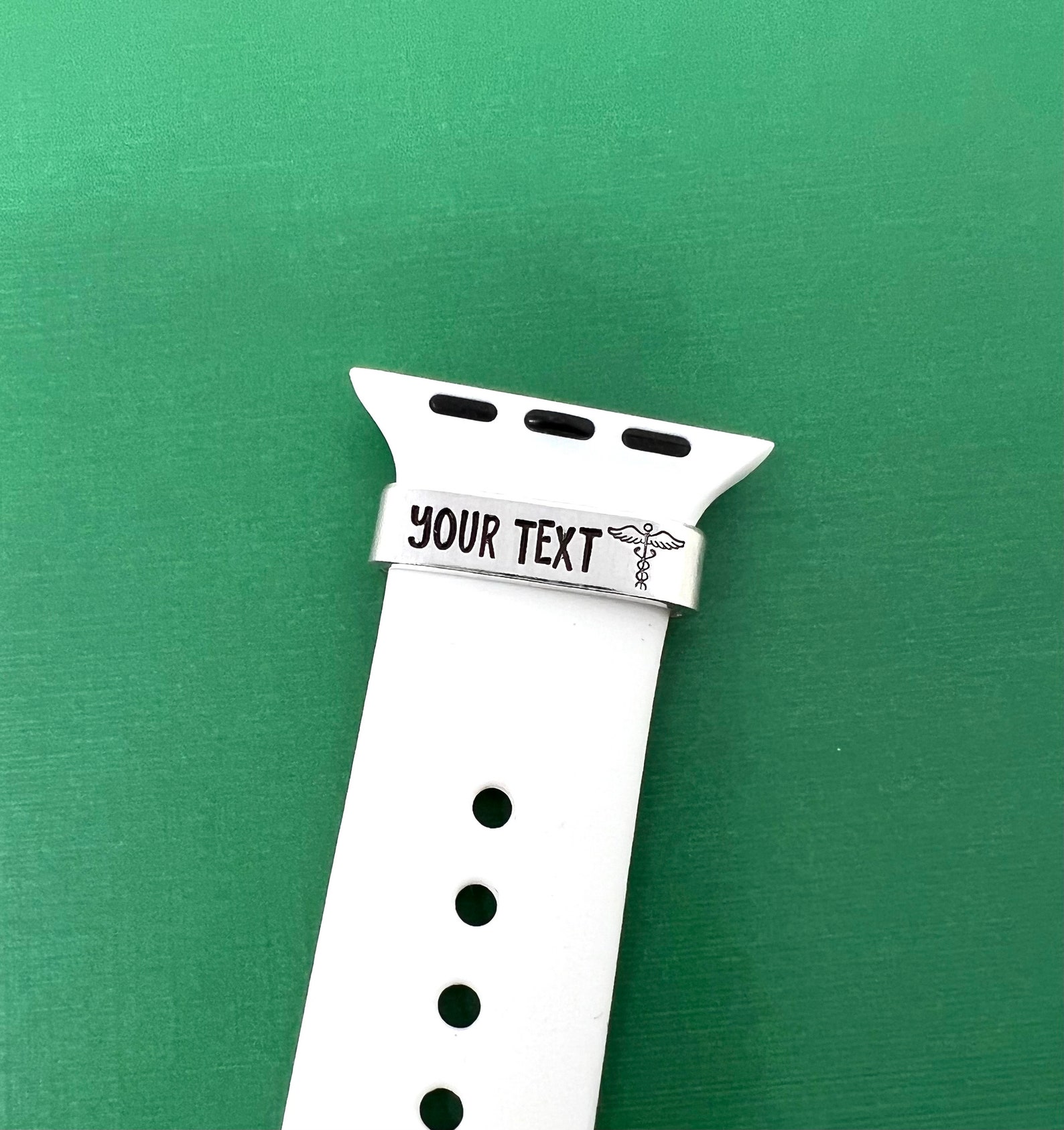 Personalized Watch Charm Medical Alert Band Medical ID Tag Etsy