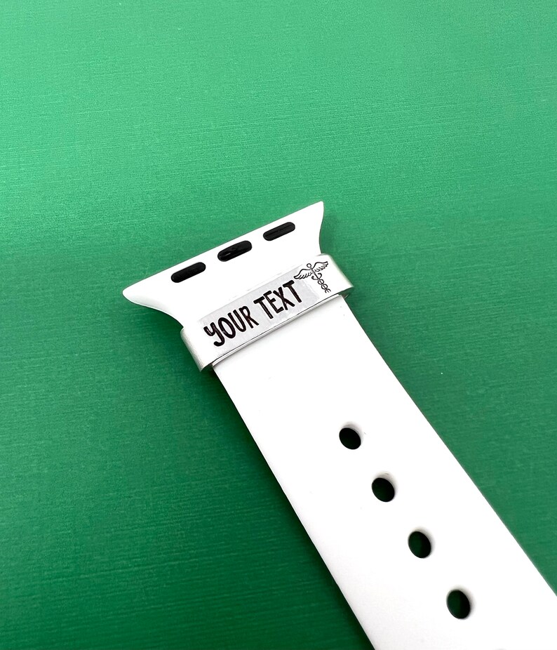 Personalized Watch Charm Medical Alert Band Medical ID Tag Etsy