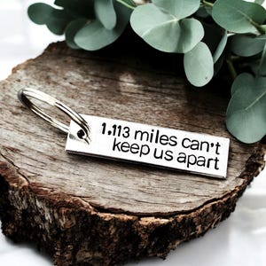 Miles Can't Keep Us Apart Long Distance Relationship Gift Boyfriend ...