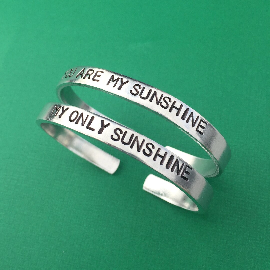 You are my sunshine bracelet discount