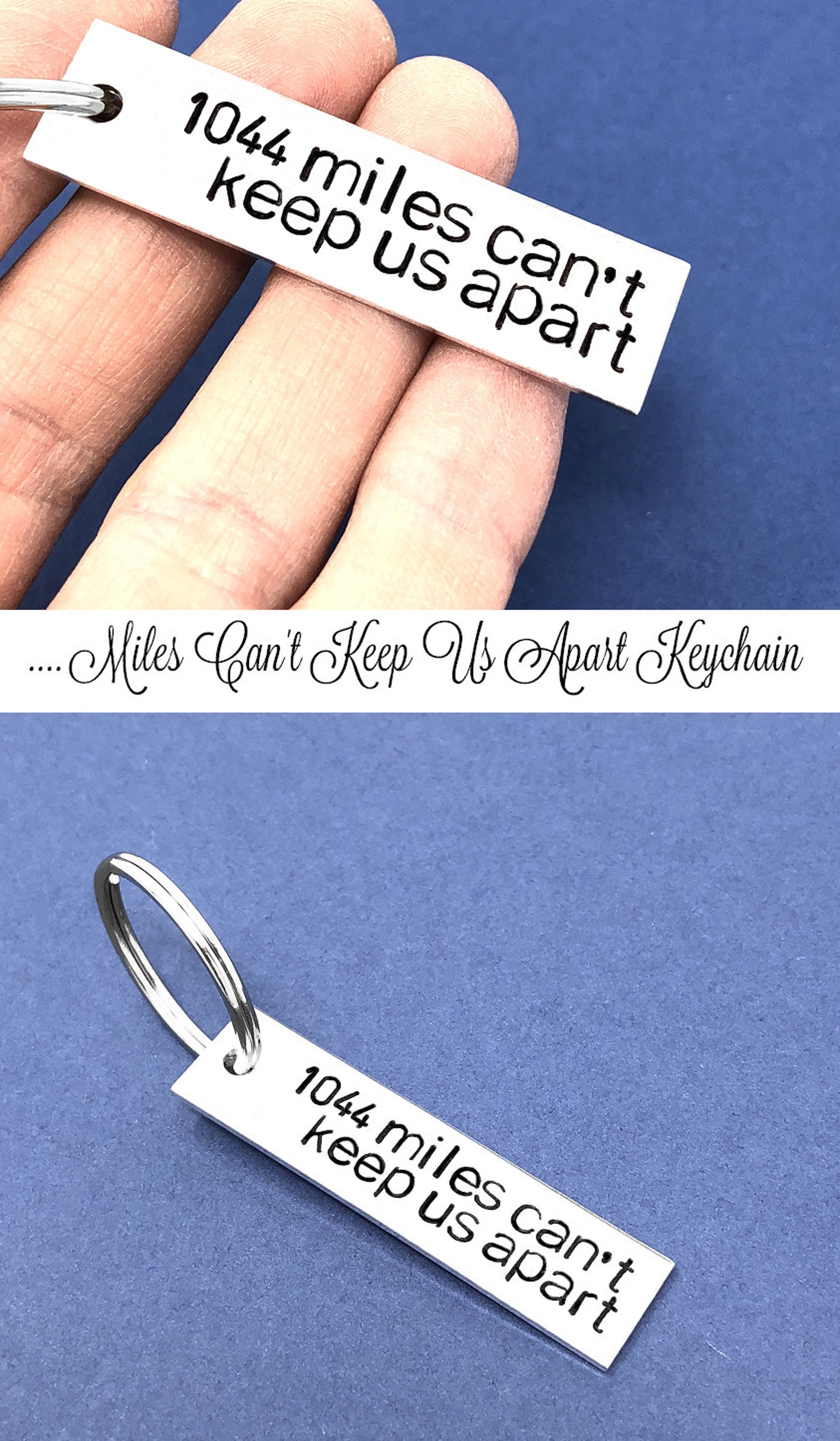 Miles Can't Keep Us Apart Long Distance Relationship Gift | Etsy