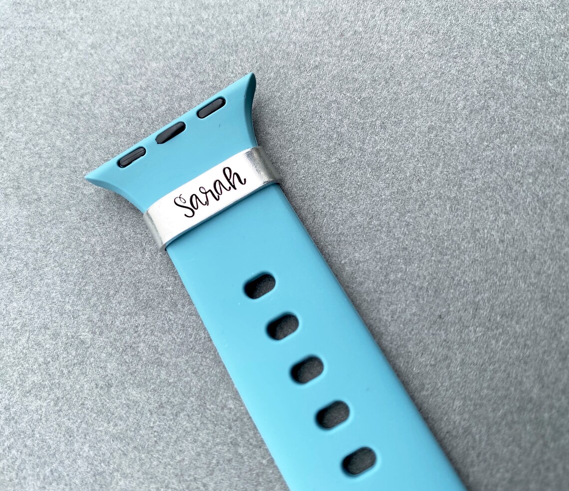 Watch Charms Personalized Name Watch Band Charm Smart Watch Etsy