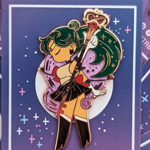 Glitter Pin - Sailor Pluto Henshin