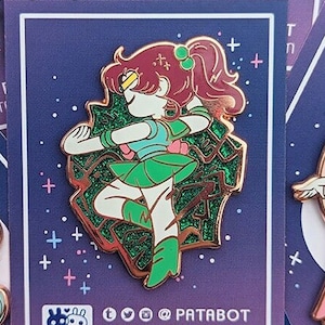 Glitter Pin - Sailor Jupiter Henshin