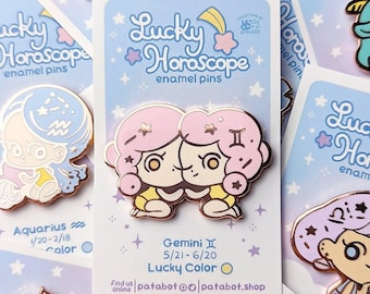 Gemini - Lucky Horoscope Pin