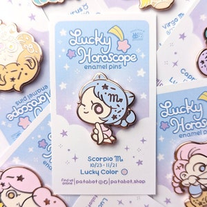 Scorpio - Lucky Horoscope Pin