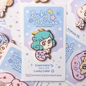 Capricorn - Lucky Horoscope Pin