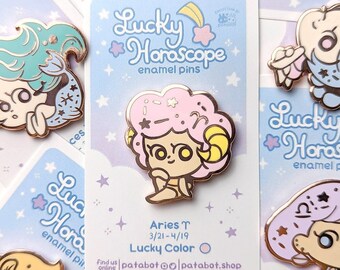 Aries - Lucky Horoscope Pin