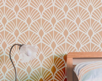 Große dekorative Wand Schablonen - Wand Schablone geometische Muster - alle über Wand Schablonen