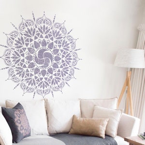 Large Mandala Wall Stencils- Reusable Mandala Art Stencils- Stencils For Painting