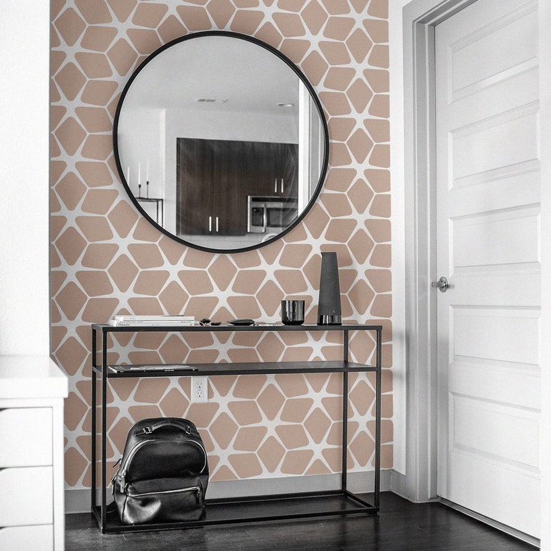 Reusable Stencil Geometric Pattern Stencil For DIY Decor Original