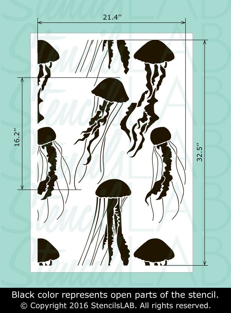 Rain Wall Stencil - Stencils For Painting Walls - Try Stencils Instead Of Wallpaper Modern Designs Diy Home D Cor Best By