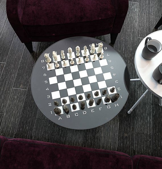 GAMBIT Chess Board Stencil Chess Table Stencil Furniture 