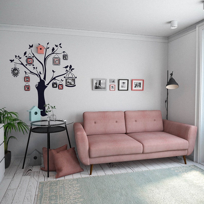 FAMILY TREE wall stencils pack large wall stencils tree wall Etsy