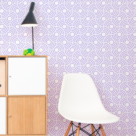 Francine Allover Wall Stencil Geometric Pattern For - Geometric Allover Pattern Wall Stencil Francine Allover Wall Stencil Geometric Pattern For - Geometric Allover Pattern Wall Stencil