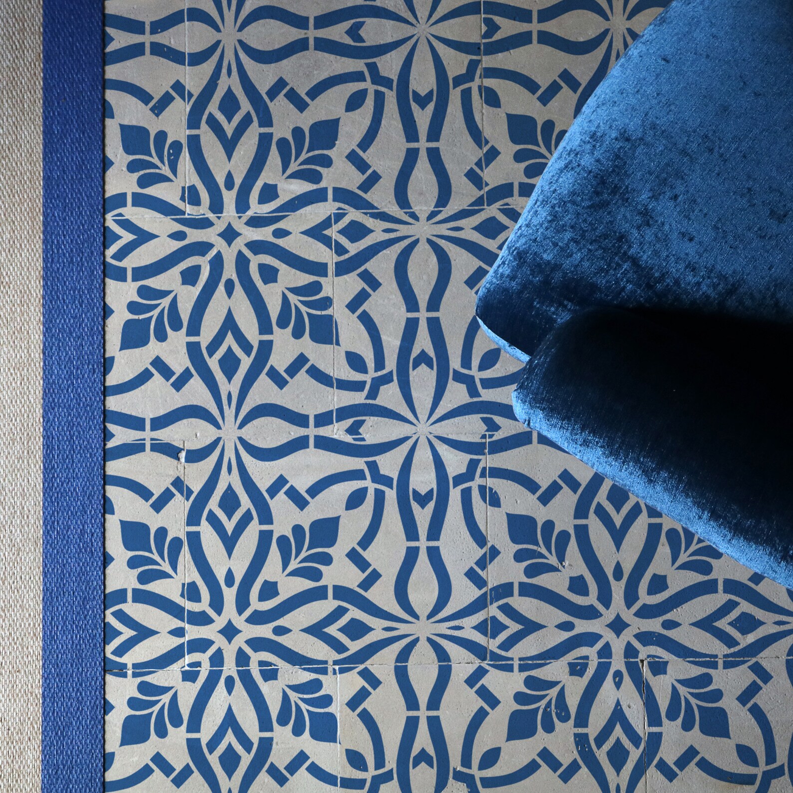 JUPITER Large Stencil for Floor Concrete Patio Stencil for Etsy