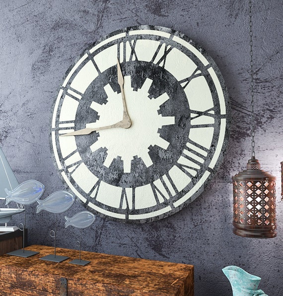 Schablone moderne Uhr Stencil DIY Uhr Stencil Schablone | Etsy