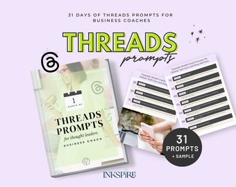 31 Days of Engaging Threads Prompts for Business