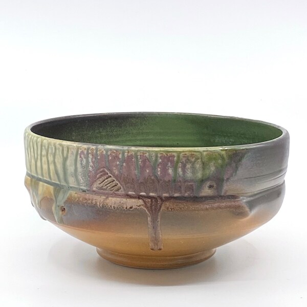 Wood Fired Pottery Etsy