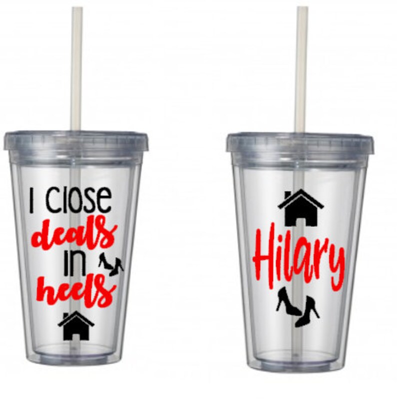 Real estate cup Personalized for Realtor Realor gift Etsy