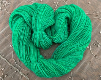 Handspun Yarn - “Verdant Canopy” - Shetland Wool - HS124