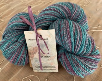 Handspun Yarn - “Paper Flowers” - Polwarth - HS120