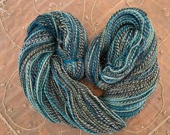 Handspun Yarn - Merino/Tencel - “Key West Butterfly - HS81