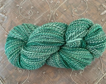 Handspun Yarn - Superwash BFL - “Summer Clover” - HS54