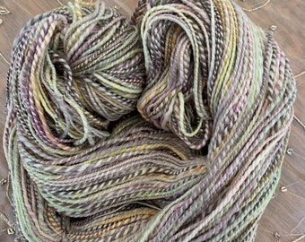 Handspun Yarn - Merino Wool - “Sprouts” - HS77