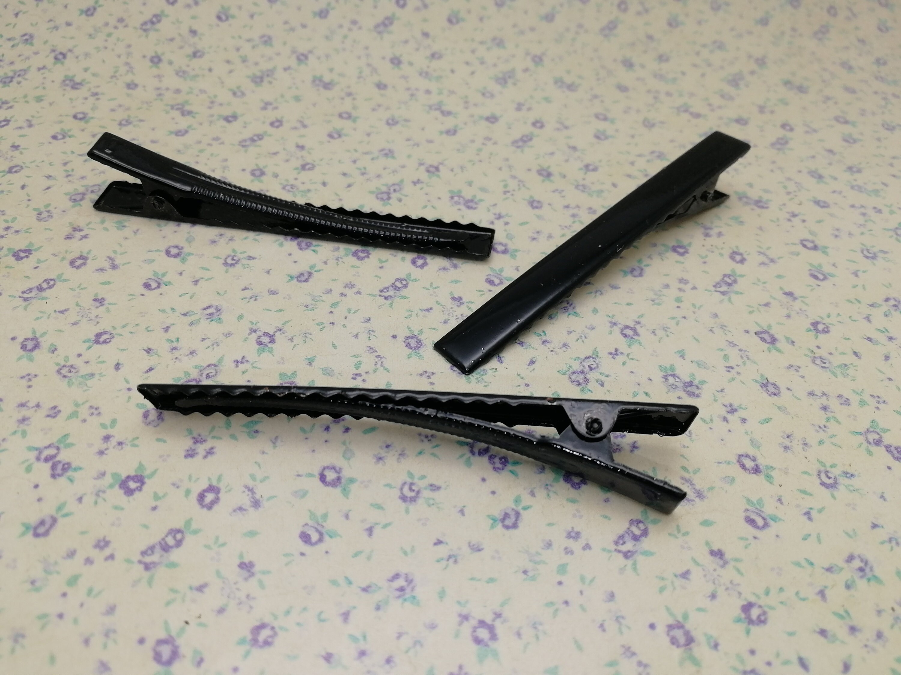 50pcs 76mm Length Metal Flat Alligator Clip Head Hair Clip Etsy