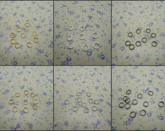 2000 pieces 5 mm split jump ring open ring connector handmade jewelry DIY finding , gold silver antique bronze copper black color , BF0020