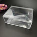 2 Pieces 100x78x38mm Rectangle Shape Clear PS Plastic Box , Jewelry ...