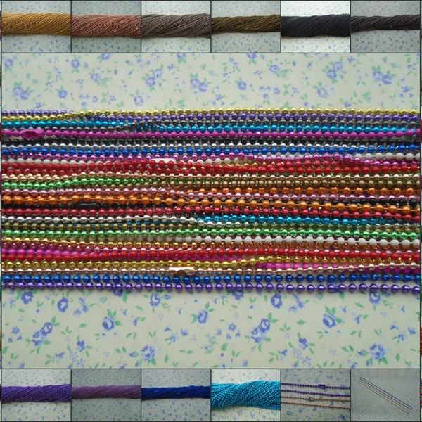 Plastic Ball Chain Etsy