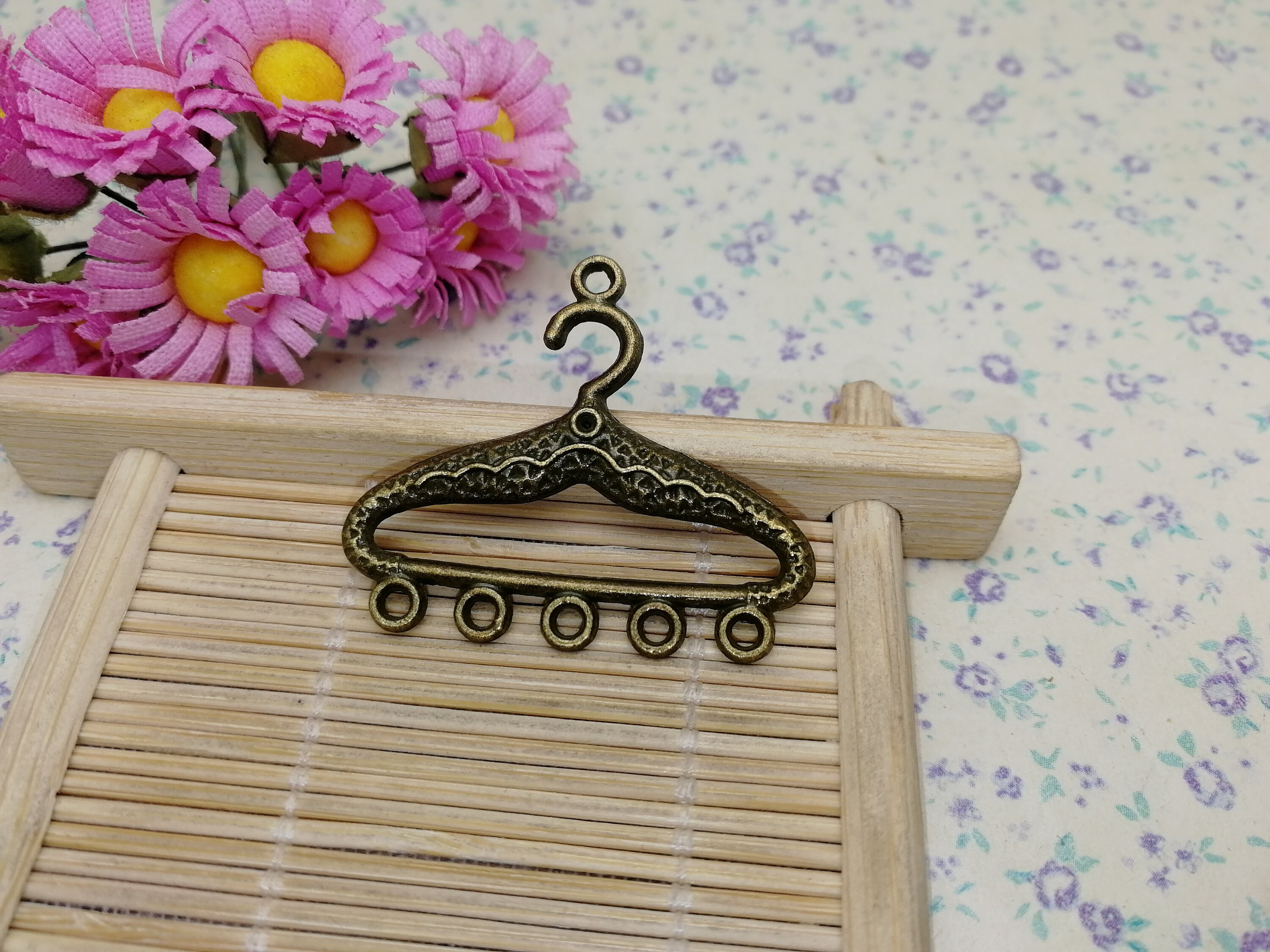 10pcs 35x30mm metal clothes coat hanger pendant charm Etsy