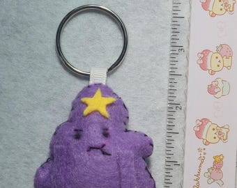 Lumpy Space Princess LSP adventure time handmade 2” keychain