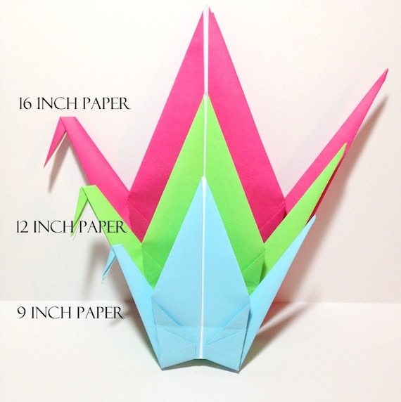 Origami de tamaño personalizado. Origami de tamaño personalizado.